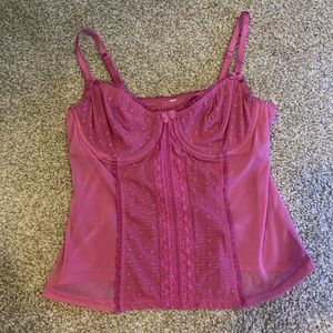Pink/purple lingerie Tank Top